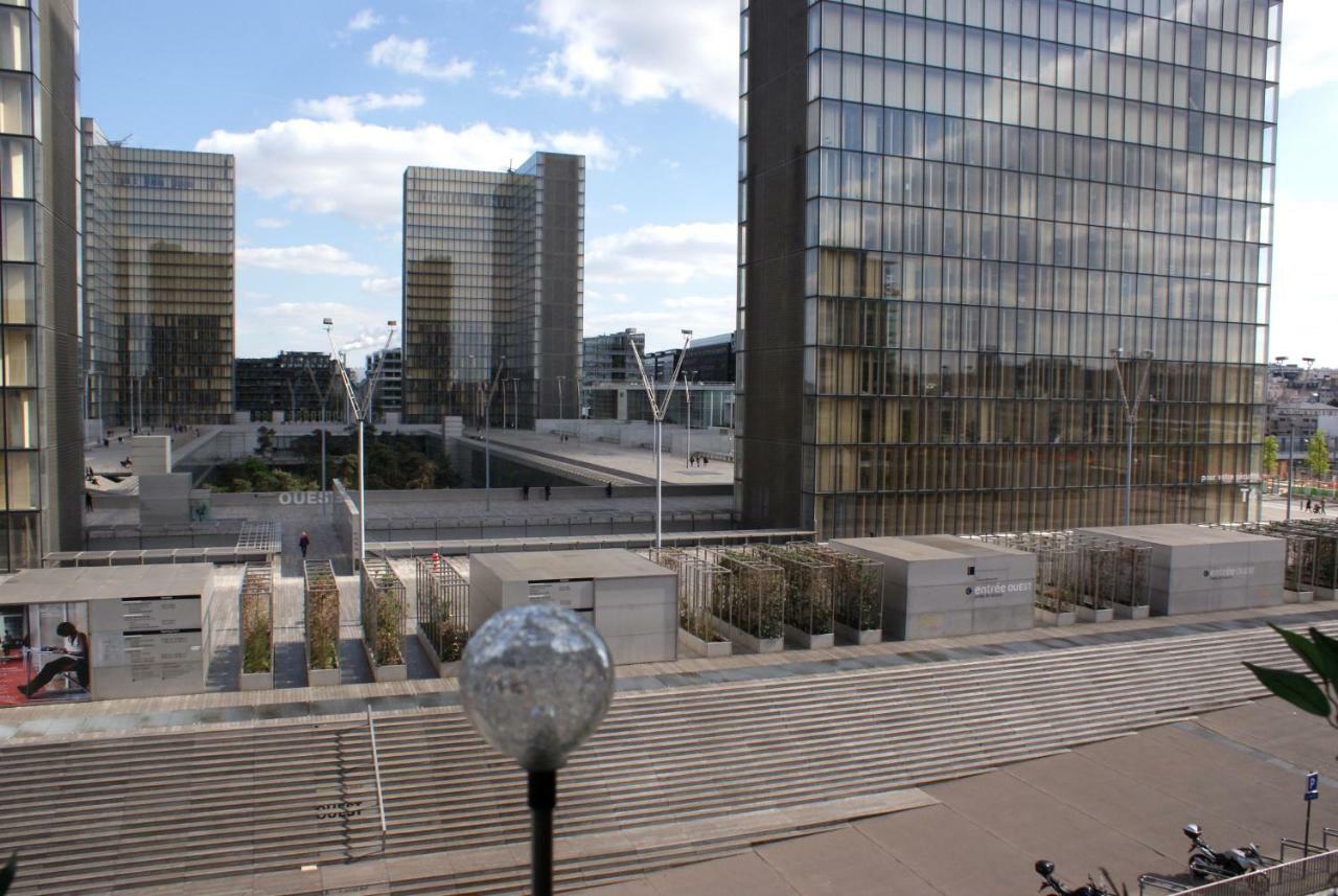 Seine Front Room / Lib. F.Mitterrand Parigi Esterno foto